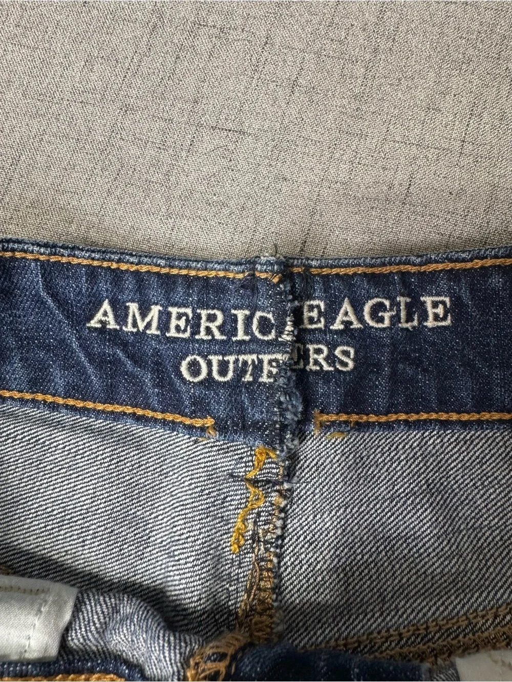 American Eagle Outfitters Hi Rise Festival Jean Shorts Lace Destroyed Size 2/4